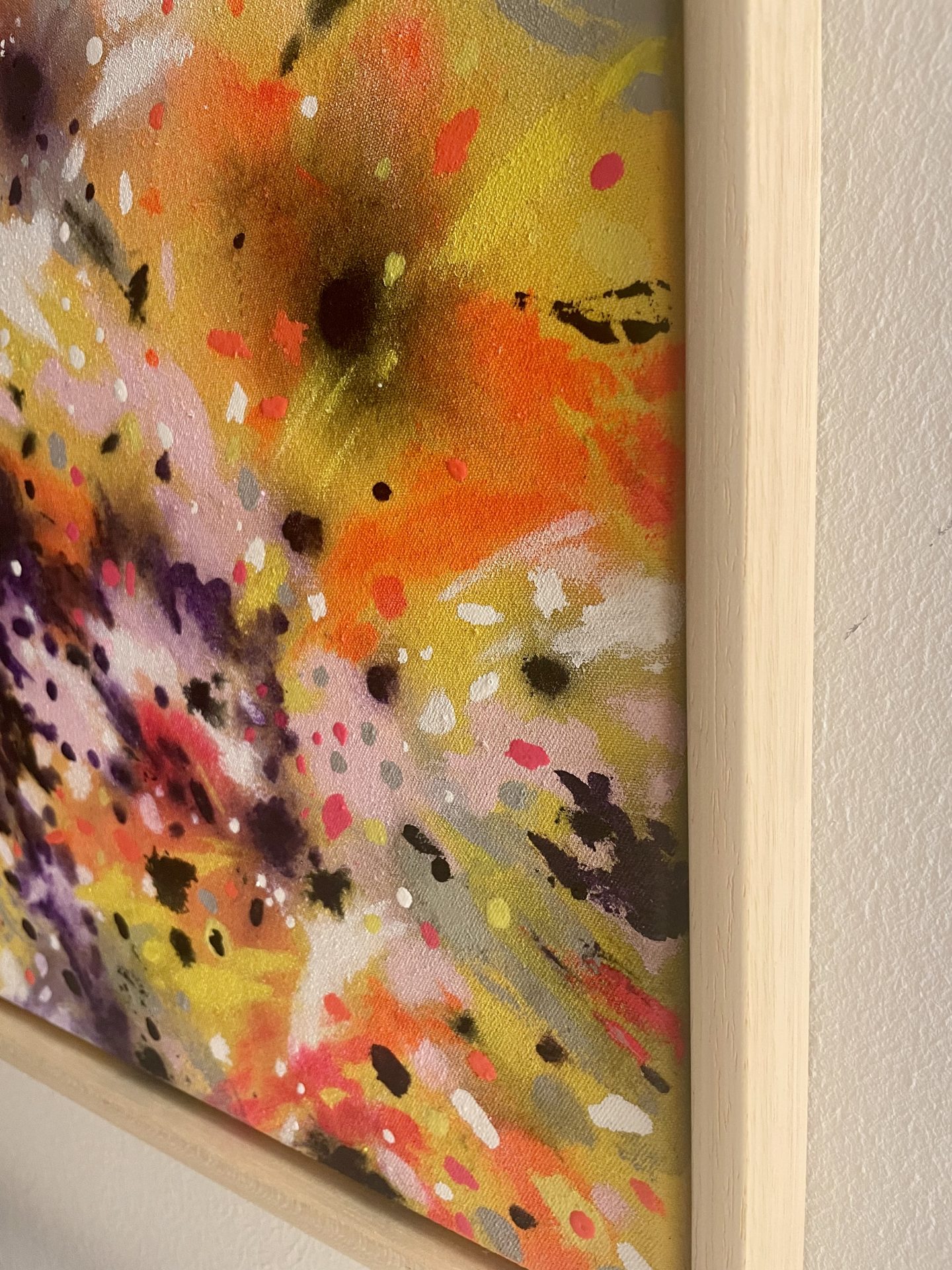 Springtime for the soul - Detailansicht mit Rahmen rechts