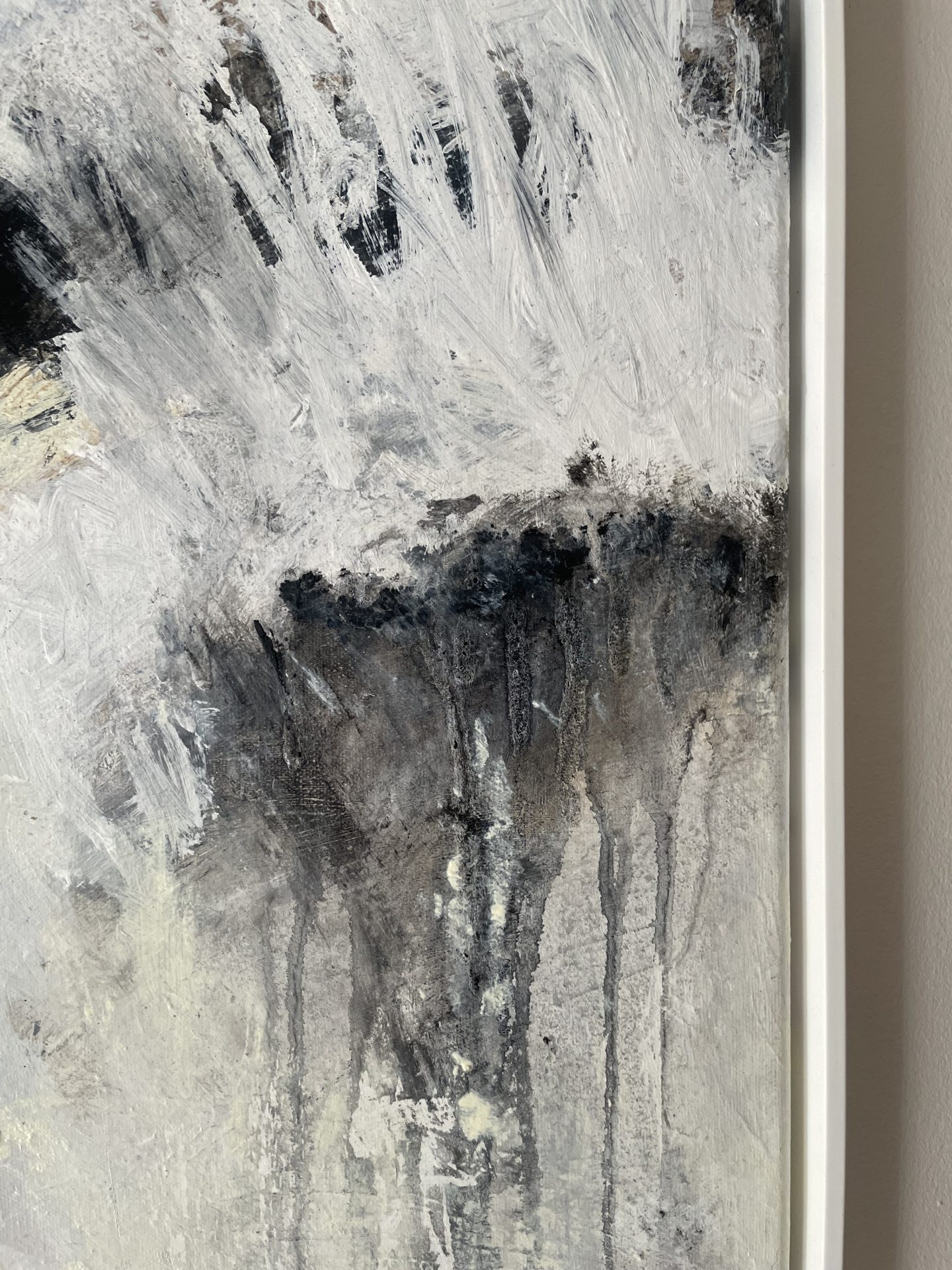 Don't believe the hype - Detailansicht mit Rahmen rechts