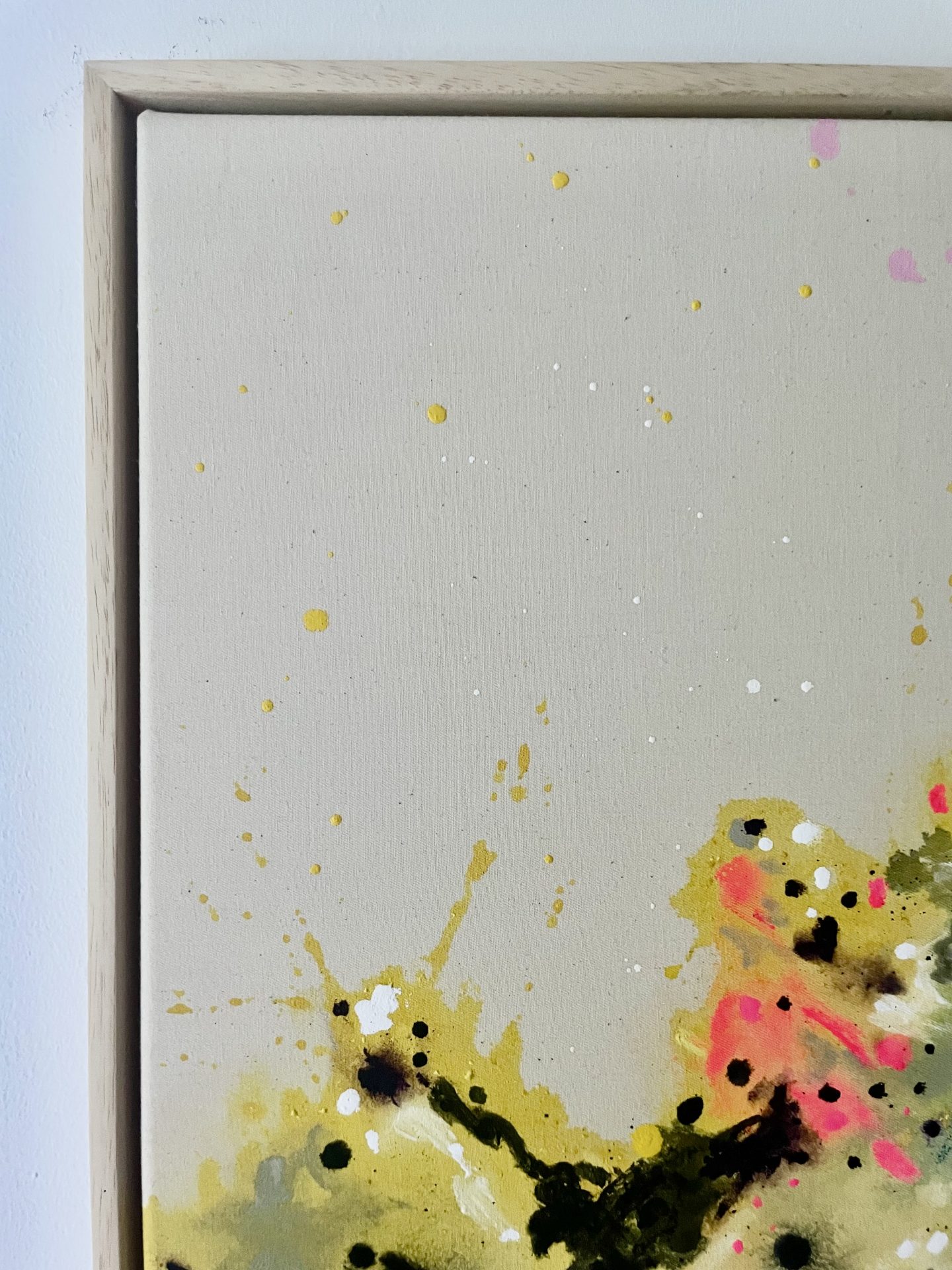 Release your problems - Detailansicht Rahmen Ecke links oben