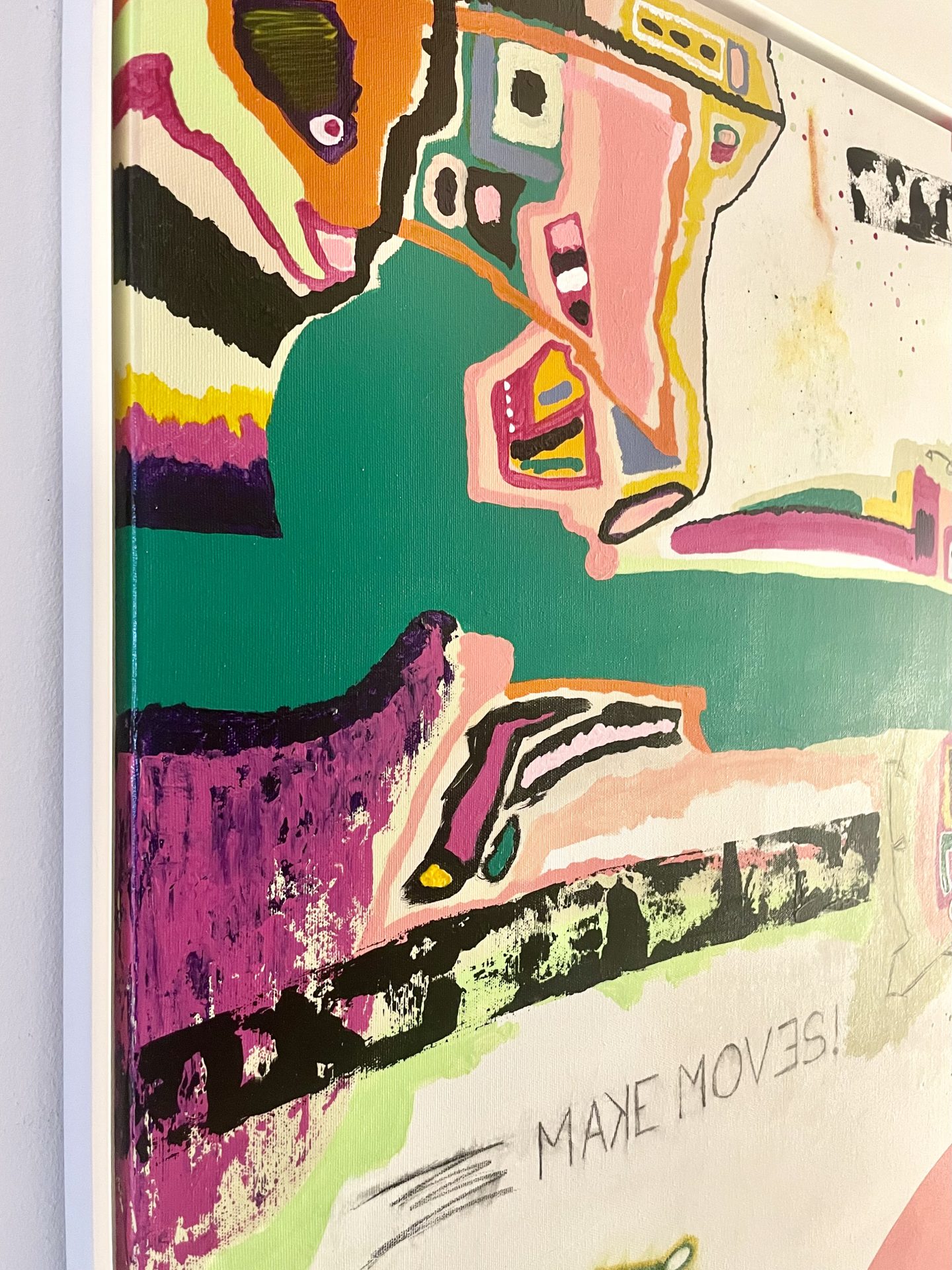 Make Moves! - Detailansicht mit Rahmen links